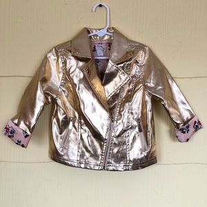 3/$15 Girls Minnie Mouse Biker Jacket